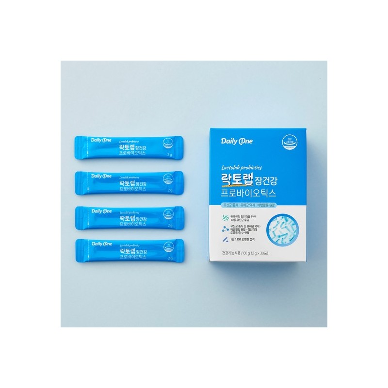 Daily One Lacto Lab Gut Health Probiotics 100 Million CFU