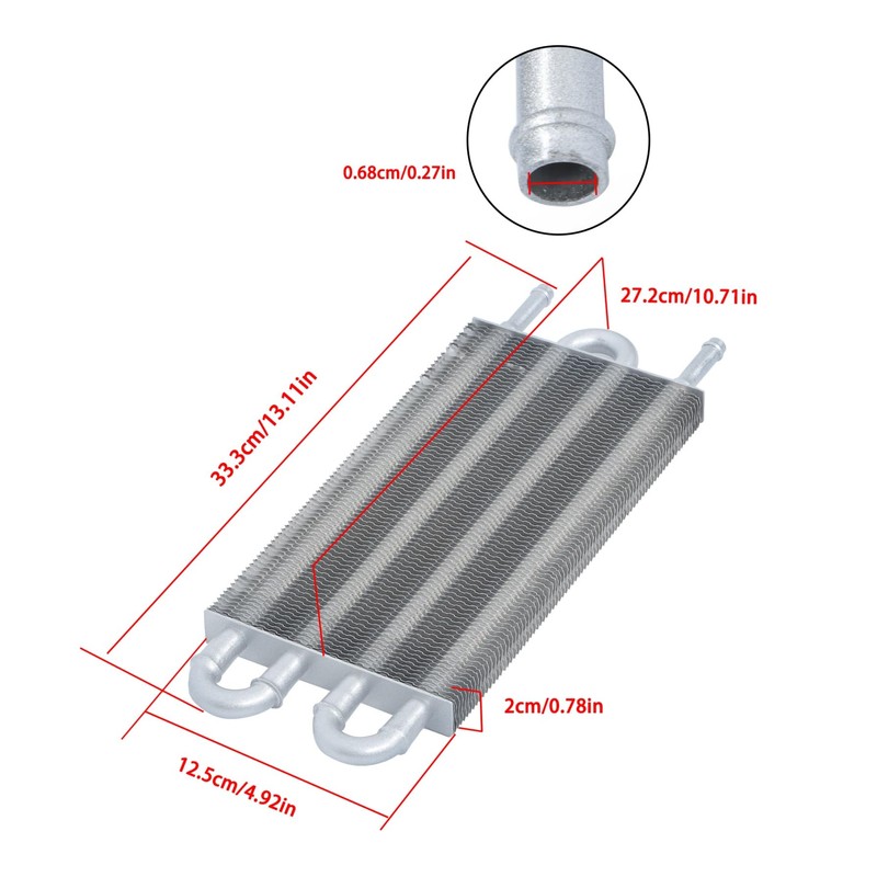 GXYWADY CVT Transmission Oil Chiller Kit Replacement for Juke Rogue