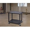 Luxor - 32" x 18" Cart - Two Flat Shelves