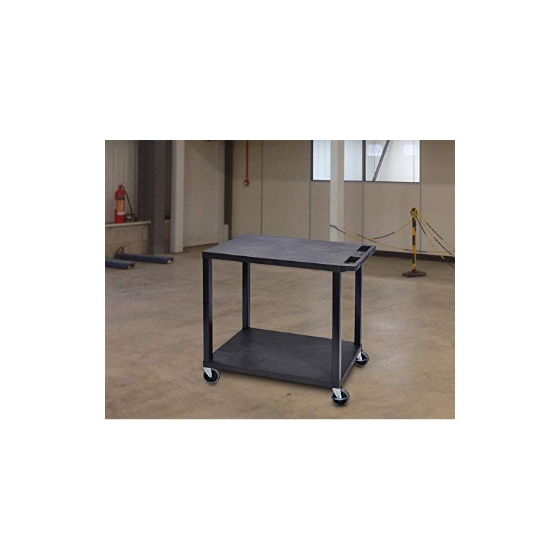 Luxor - 32" x 18" Cart - Two Flat Shelves