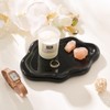 CCINPPY Ceramic Jewelry Tray Trinket Dish, Decorative Cloud Vanity Key