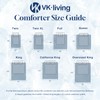 VK VK·LIVING Cooling Comforter King Size, Summer Cooling Blanket for