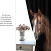 Wild Brown Horse Closed Together Ultra Soft Premier Blackout Curtain