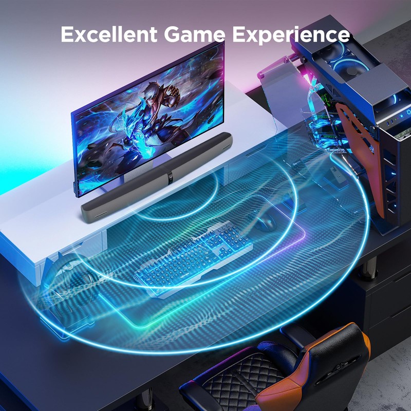 Assistrust Sound Bar, 90W Sound Bar for Smart TV, Bluetooth