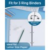 Dynta 3 Ring Binder Dividers with 5 Tabs Bulk 150
