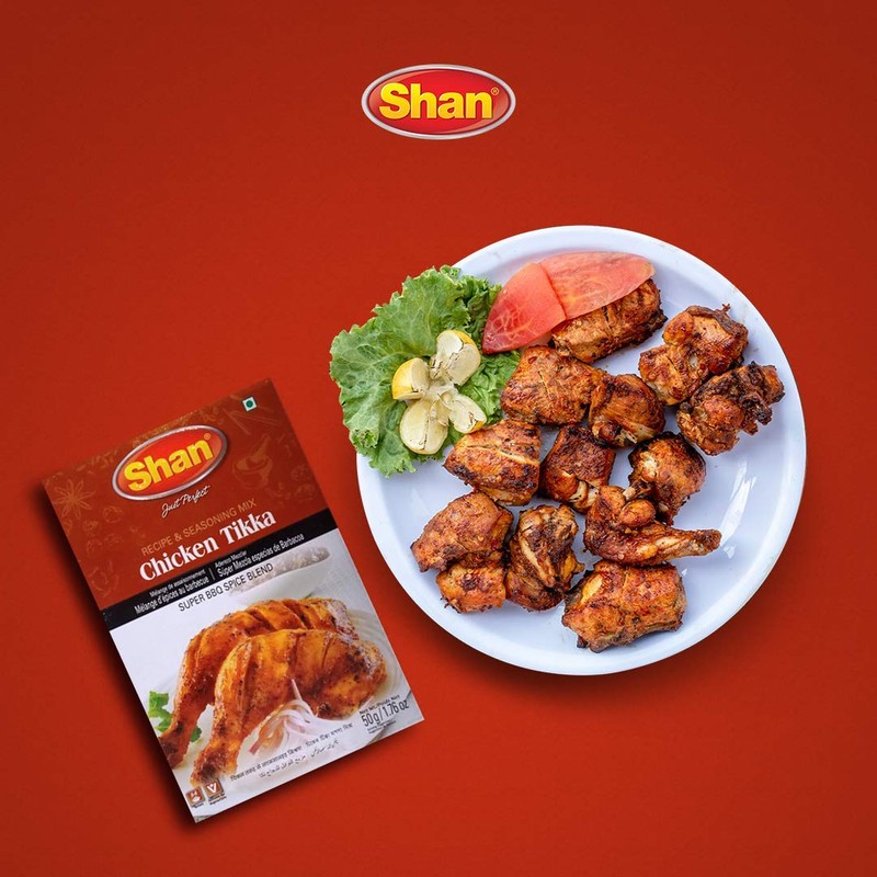 Shan Chicken Tikka Recipe and Seasoning Mix 1.76 oz (50g)