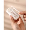 Portable Floss Dispenser with 50 Floss Picks, Easy to Carry