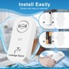 Douevo Water Leak Detector,Water Sensors Alarm for Leak Detection,Leak and