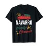 The Navarro Family Christmas Matching Pajamas Group Gift T-Shirt