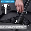 Simple Deluxe 4pcs 176lb Capacity Cantilever Offset Patio Umbrella Base