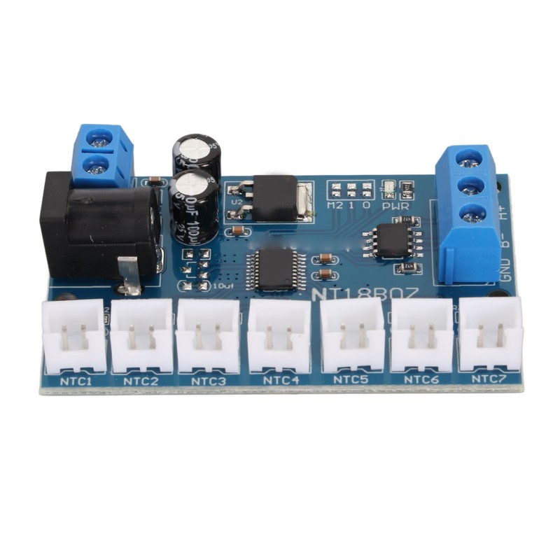 7 Channel RS485 NTC Temperature Measurement MODBUS RTU Paperless Recorder