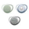 NUK Glow-in-the-Dark Orthodontic Pacifiers, 0-6 months, 3 Pack