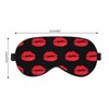 Vnwoalu Lips Sleep Eye Mask Kiss Romantic Red Lipstick Love