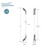 Manufacturers' Select ITC IllumaGrip III 24" Assist Handle with LED