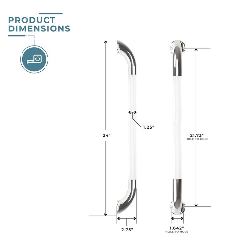 Manufacturers' Select ITC IllumaGrip III 24" Assist Handle with LED