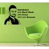 Wallstick Virat Kohli with Quotes Wallsticker (Vinyl 85 cm x