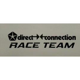 Unbranded DECAL FOR DIRECT CONNECTION RACE TEAM DODGE PLYMOUTH MOPAR HELLCAT 440 383 HEMI