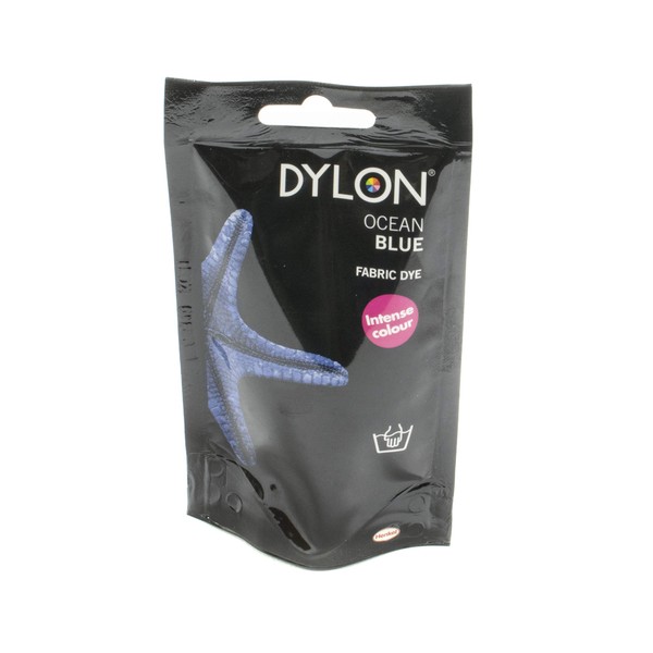Dylon Fabric Dye, Ocean Blue, 50G