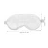 NOLITOY 1Pc Silk Sleeping Eye Mask Comfortable Breathable Blindfold for