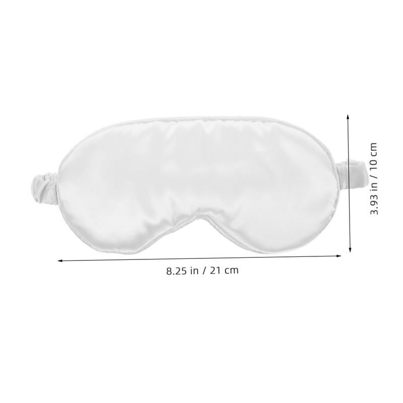 NOLITOY 1Pc Silk Sleeping Eye Mask Comfortable Breathable Blindfold for