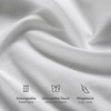 Laleni Premium fitted sheets for the rollaway bed, breathable, 100%