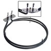 UTP Compatible Fan Oven Cooker Element For LOGIK LFSTC50W LFTC50A12