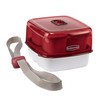 Rubbermaid Fasten + Go Sandwich Kit, Marsala, 4-Piece Set