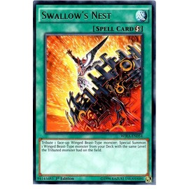 Yu-Gi-Oh! - Swallow's Nest - WIRA-EN054 - Rare - 1st Edition (WIRA-EN054) - Wing Raiders - 1st Edition - Rare