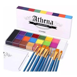 Marca Set De Pintura Para El Cuerpo 10 Pinceles