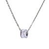 LuckyLy Charms para Pulseras Acero Inoxidable Zirconia Cúbica Regalos Mujer