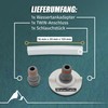 WATERTWIN Motorhome Water Tank Cap Filling Adapter with Gardena Connection