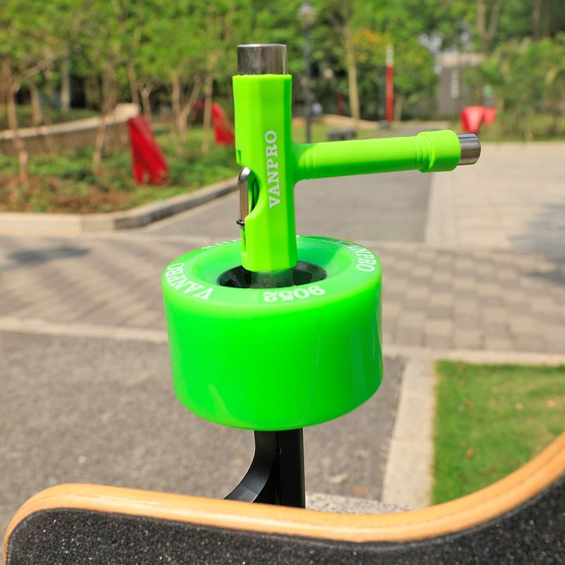 Vanpro All-In-One Skate Tools multifunción portátil Skateboard T Tool herramientas