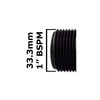 Water butt/rain barrel/water storage tank barbed hosetail for overflow/outlet,1/2"-2" options