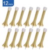 HOMOTEK 12 Pack Spring Door Stopper with Rubber Bumper 3-1/8"