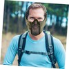 Parliky 1Pc Stylish Wear Resistant Outdoor Face Cover with Ear