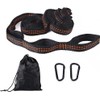 Adjustable Hammock Straps,2Pcs 6.5FT Lightweight Tree Straps with 6 Loops