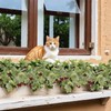 SENCOS Artificial Grape Vine Leaf Garland Plant with 5 Strings