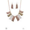 Paparazzi Plated Women's Neclace Multi /A Fan of the Tribe