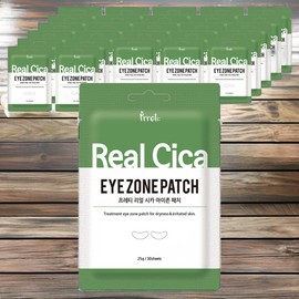 Preity Eye Area Care Eye Mask Eye Patch Ingredients Real Cica Eye Zone Patches 28 pcs. 25g 30 pcs. / 프레티 눈가 관리 아이 마스크 아이 패치 성분 리얼 시카 아이존 패치 28개 25g 30개입