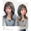 AQUADOLL wg353GB1 Medium Semi-Long Layered Curl High Tone Full Wig,