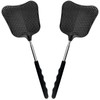 2-Pack Heavy Duty Telescopic Swatters – Durable Plastic Paddle with
