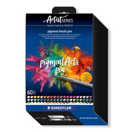 STAEDTLER Pigment Arts - Bolígrafo de pincel (60 unidades)