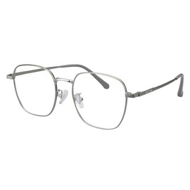 YEIN Blue Light Blocking Glasses, Phone TV Computer Gaming Glasses, Anti Eyestrain, Full Frame Glasses With Titanium For Women Men（Gray Silver，+4.00Magnification）