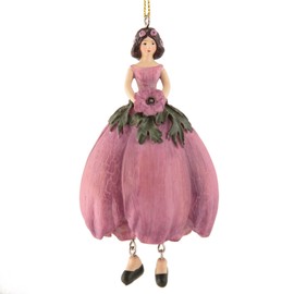 ROSEMARIE SCHULZ Heidelberg Elf Decorative Figure Anemone Flower Girl Sculpture for Hanging Flower Fairy Figure Decorative Figure