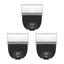 Newbulu 4F+5F+7F Flash Clipper Professional Detachable Replacement Blades，Compatible with Kenchii Flash Clipper Blade,3 Pack