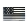 Thin Gray Line Flag - 3x5ft Premium Polyester American Flag