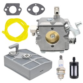 NIMTEK 031AV Carburetor with Air Filter for Stihl 031 AV 031AV 030 Chainsaw Walbro WA-2-1 Paramount PLT2145 Replace 1113-120-0602