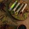 Luckious Adjustable Dual Purpose Plastic Measuring Spoon,Dual Head Design with