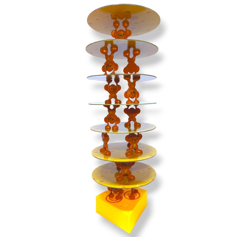 Genérico Juego De Mesa Interactivo Ratón Amontona Queso para Niños