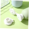 Baluue 3pcs Leak Shampoo Bottle Caps Versatile Bathroom Accessory for
